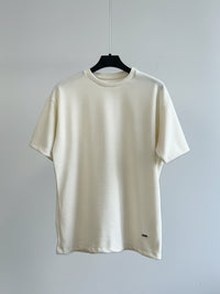 Conjuntos Cuello Redondo Waflle Crema