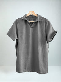 Conjunto deportivo Gris Oscuro – polo y short