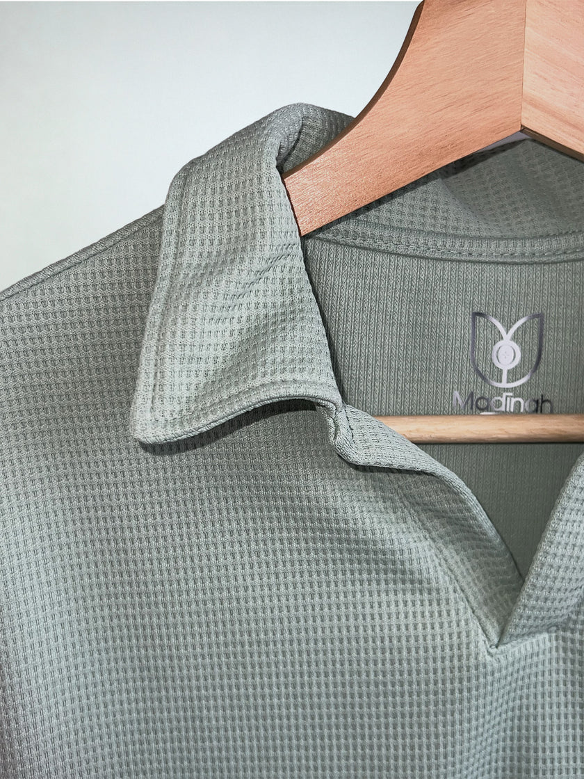 Conjunto deportivo VERDE HOJA – polo y short