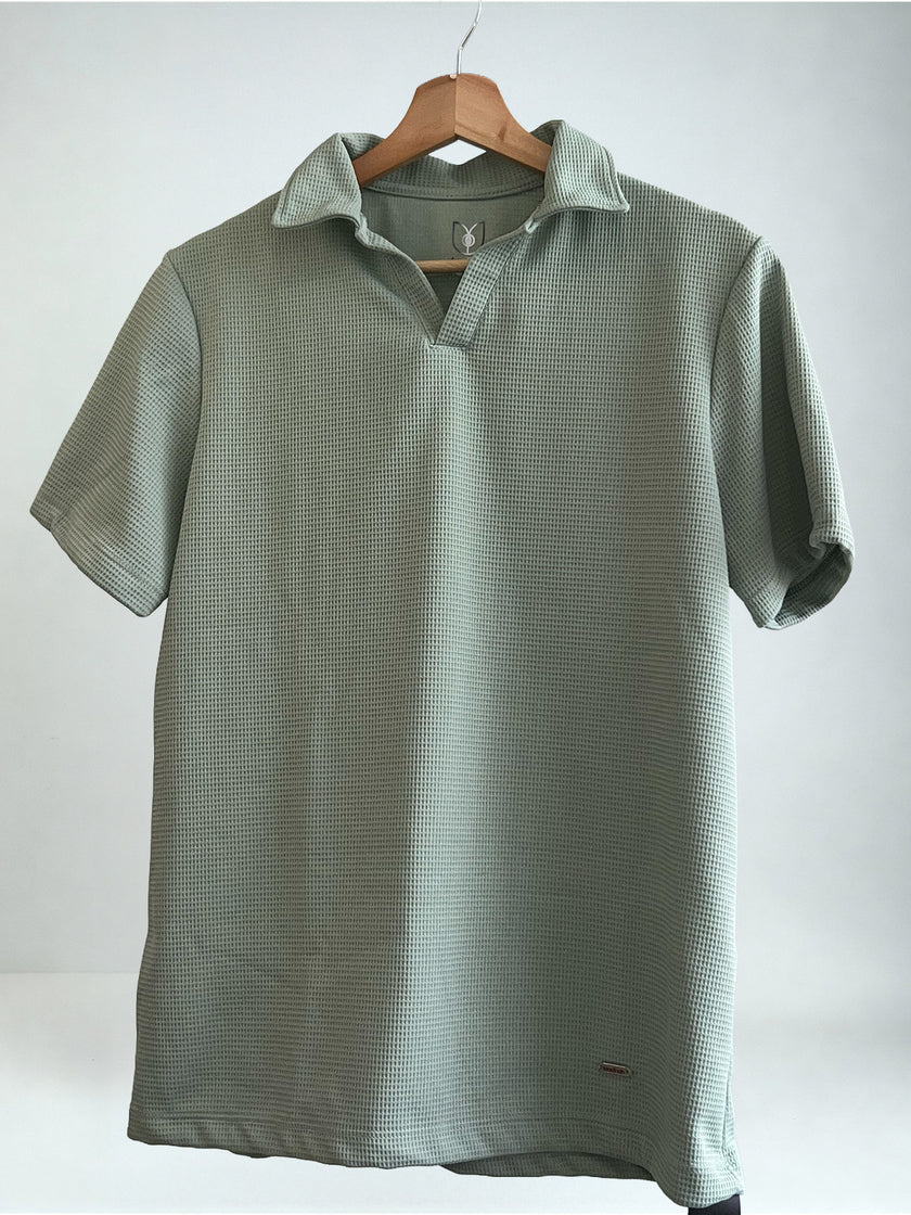 Conjunto deportivo VERDE HOJA – polo y short