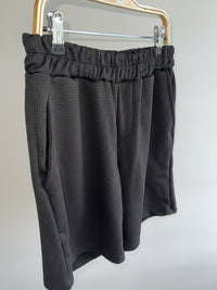 Conjuntos Cuello Redondo Waflle NEGRO