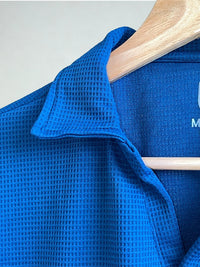 Conjunto de waffle azul cobalto